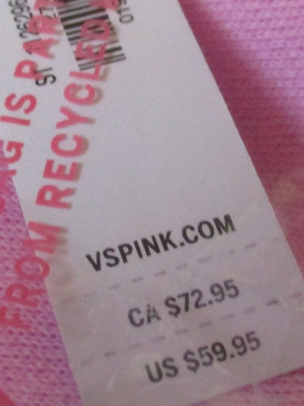 PINK Campus Fleece™ Full-Zip Hoodie, Hushed Lilac - SIZE XL - NWT - Picture 7 of 7